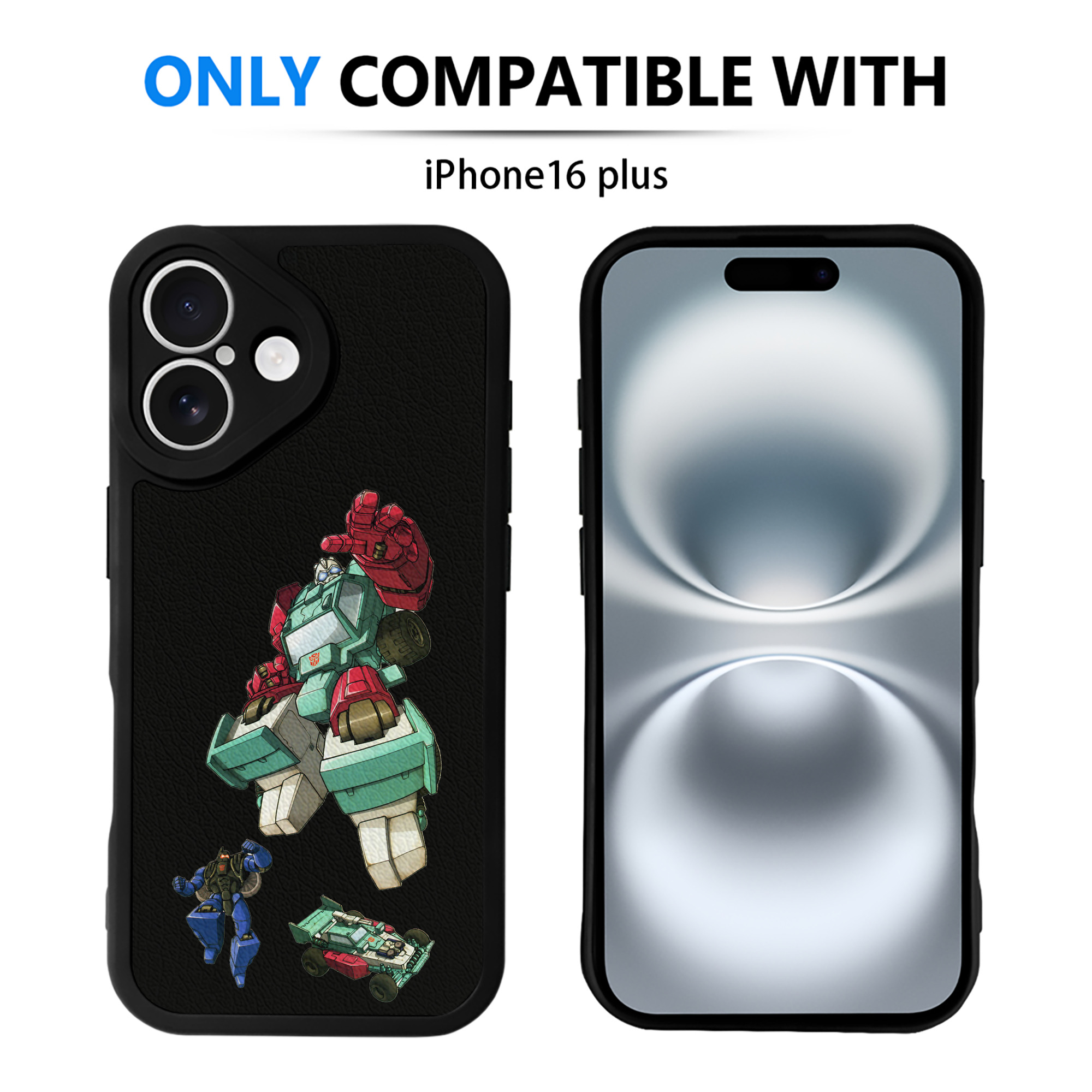 （画像用）  【iPhone 16シリーズ対応】シリコンスマホケース（レザー調） 材質：シリコン